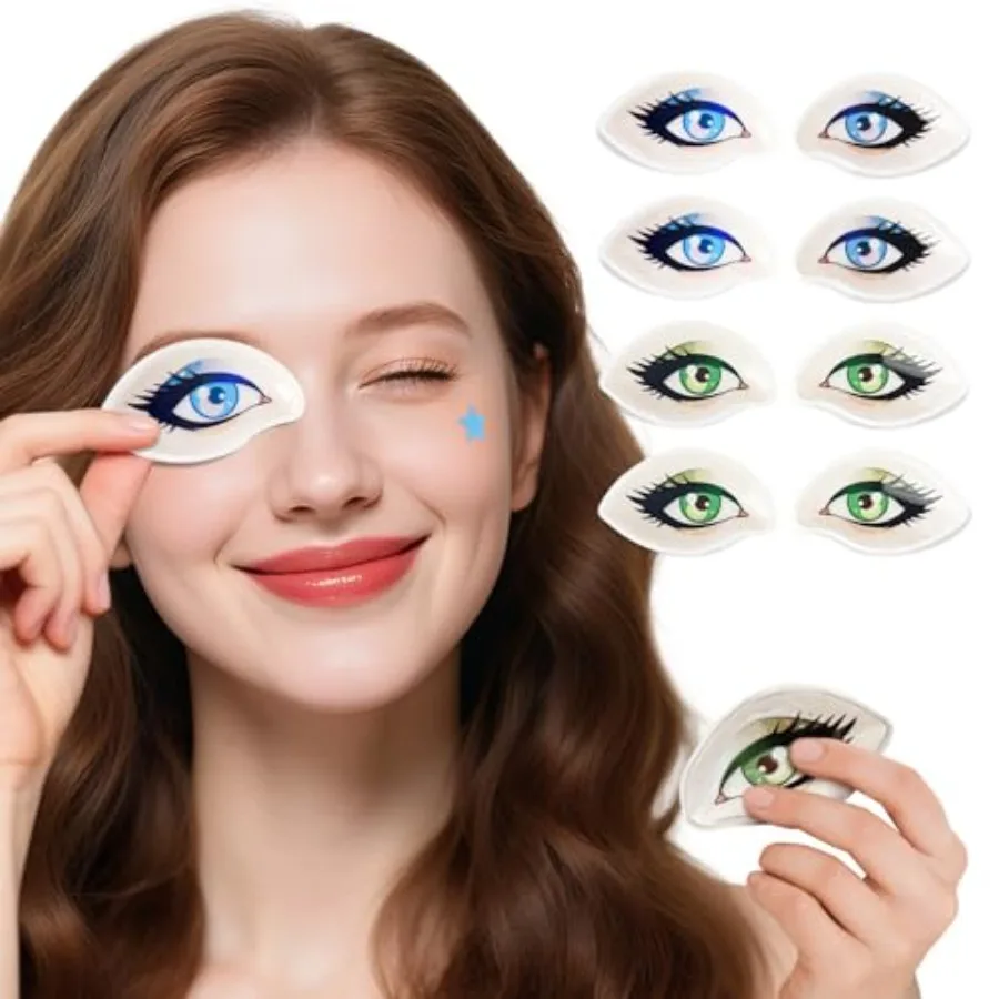 Gel Ice Pack for Eyes, Reusable Cooling Eyes Patches with Funny Design, 4 Pairs Soft Cold Compress Therapy Eye Pads for Puffine
Gel Ice Pack for Eyes, Reusable Cooling Eyes Patches with Funny Design, 4 Pairs Soft Cold Compress Therapy Eye Pads for Puffine