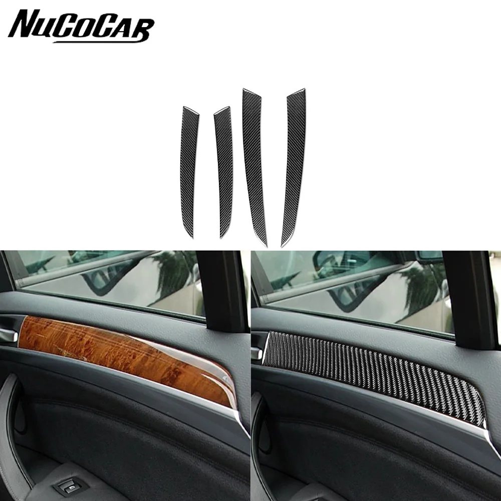 For BMW X5 E70 2007-2009 Carbon Fiber Door Panel Decoration Strips Styling Cover Car Interior Accessories Decorative Stickers
For BMW X5 E70 2007-2009 Carbon Fiber Door Panel Decoration Strips Styling Cover Car Interior Accessories Decorative Stickers