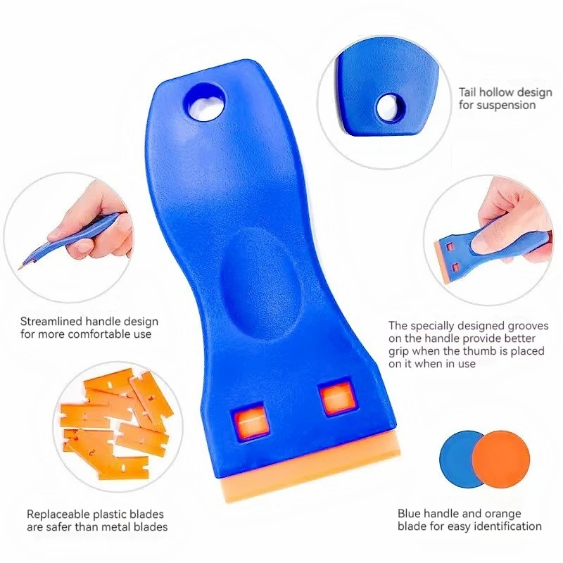 Window Sticker Cleaning Scraper Plastic Scraper Blade Automotive Vinyl Wrap Adhesive Scraper Removal Cleaning Tool
Window Sticker Cleaning Scraper Plastic Scraper Blade Automotive Vinyl Wrap Adhesive Scraper Removal Cleaning Tool