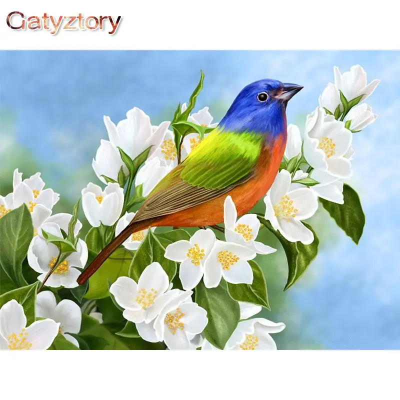 GATYZTORY Painting By Numbers Kits For Kid DIY Gift Flower Parrot Animal Picture By Number 40x50cm Frame Home Decor Wall Artwork
GATYZTORY Painting By Numbers Kits For Kid DIY Gift Flower Parrot Animal Picture By Number 40x50cm Frame Home Decor Wall Artwork
