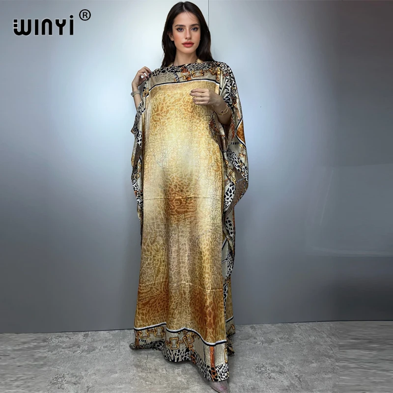 WINYI High Quality loose kaftan Boho Print Elegant long dress Women Evening party Caftan abaya muslim woman abaya dubai luxury
WINYI High Quality loose kaftan Boho Print Elegant long dress Women Evening party Caftan abaya muslim woman abaya dubai luxury