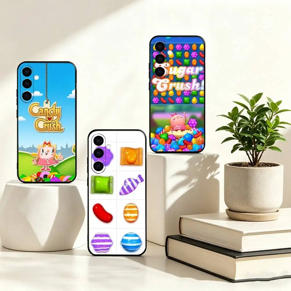 C-Classic game C-Candy Crush Saga Phone Case For Samsung Galaxy A73,A72,A71,A70,A53,A52,A51,Others Soft Black Cover
C-Classic game C-Candy Crush Saga Phone Case For Samsung Galaxy A73,A72,A71,A70,A53,A52,A51,Others Soft Black Cover