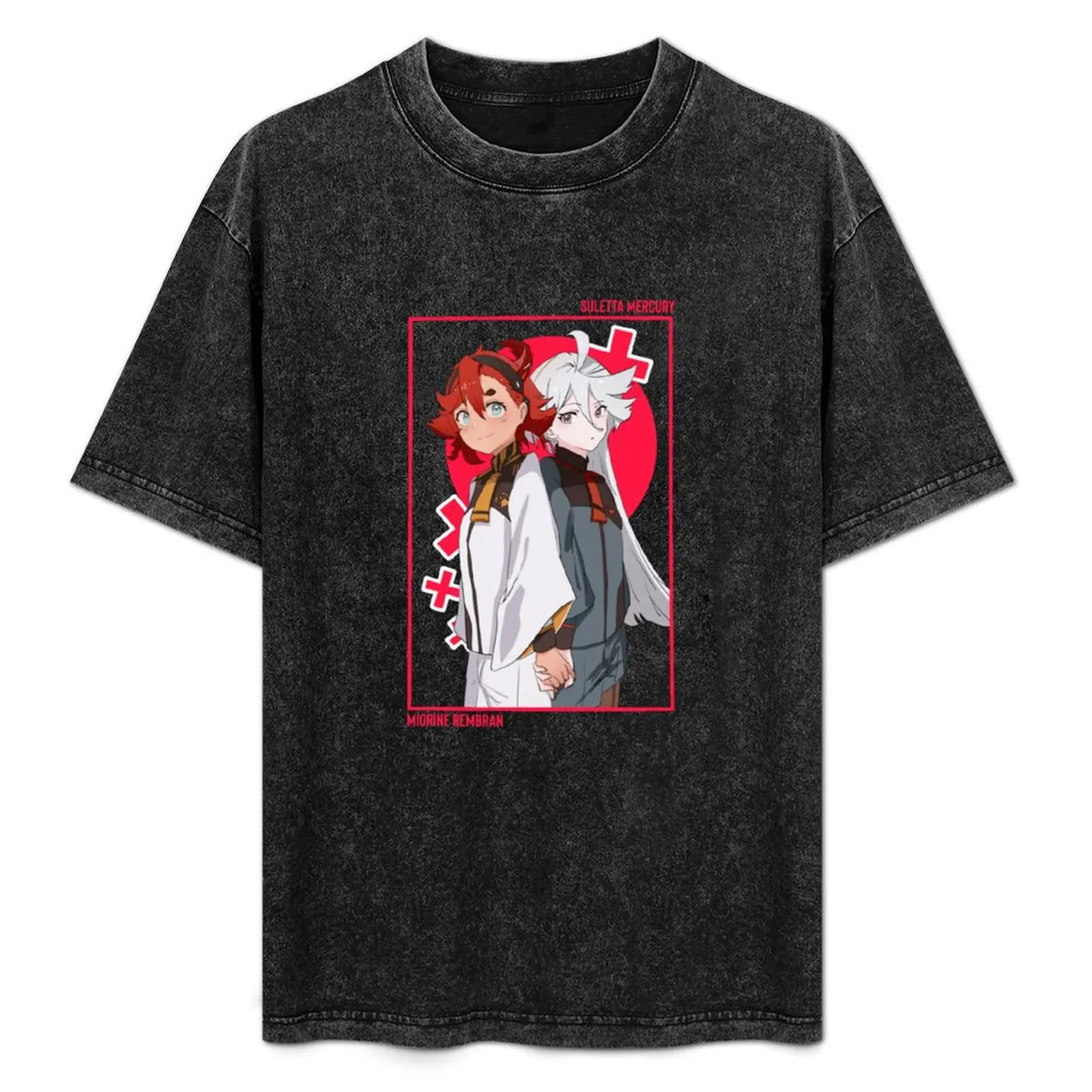 Suletta Mercury & Miorine Rembran T-Shirt Gym Wear Breathable Short Sleeve Tee
Suletta Mercury & Miorine Rembran T-Shirt Gym Wear Breathable Short Sleeve Tee