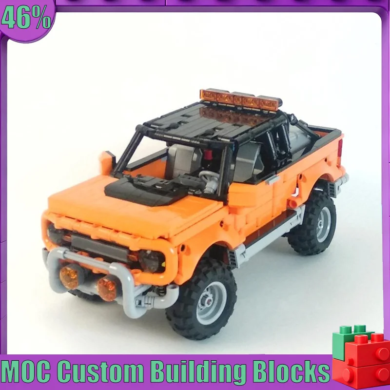 1167PCS Off Road Pickup Truck Technical Vehicle Model Custom Building Blocks DIY Assembly Educational Collection Birthday Gifts
1167PCS Off Road Pickup Truck Technical Vehicle Model Custom Building Blocks DIY Assembly Educational Collection Birthday Gifts