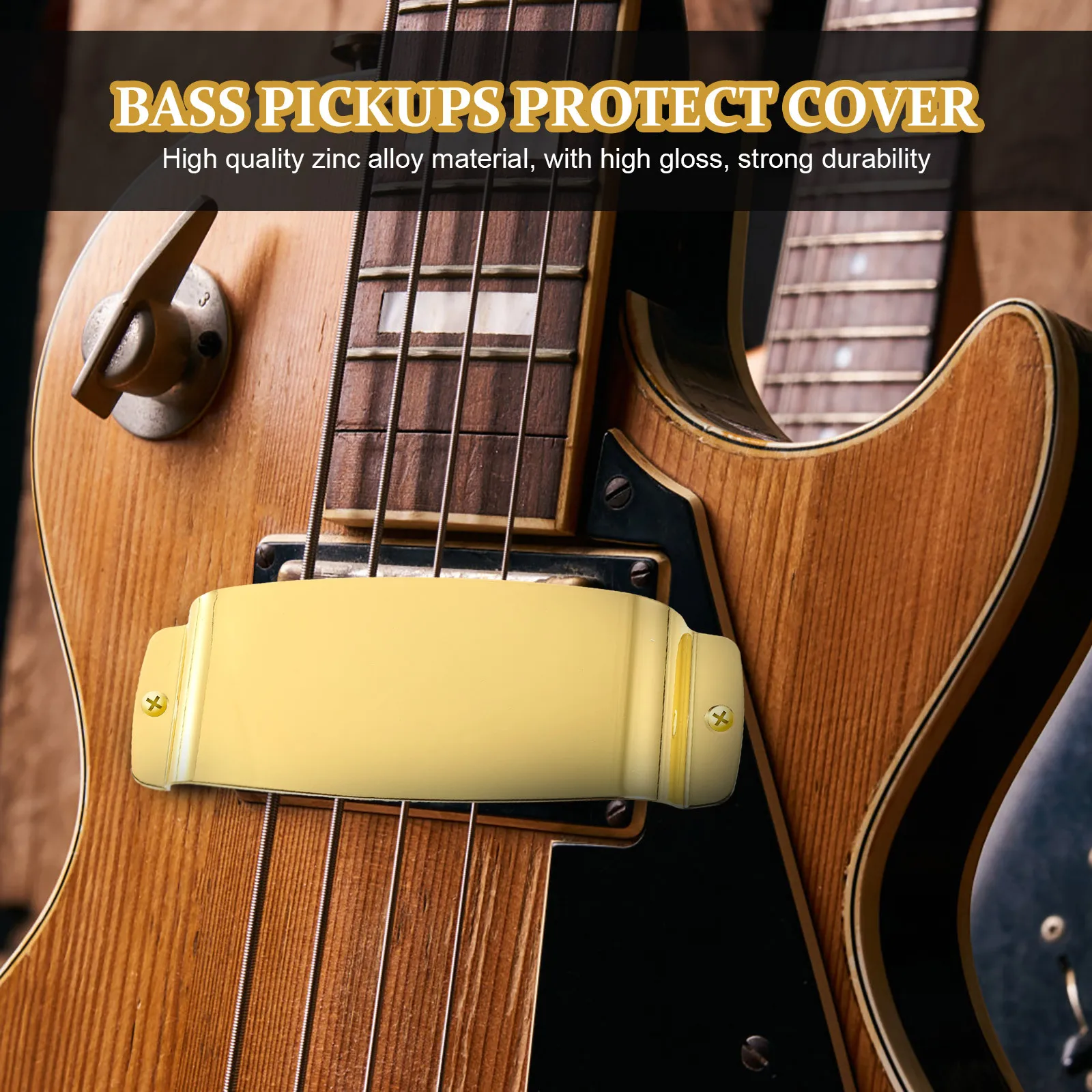 1Pcs Bass Pickup Protective Cover Durable Zinc Alloy Protective Plate for Instrument Cover Bass Accessories Protection Plate
1Pcs Bass Pickup Protective Cover Durable Zinc Alloy Protective Plate for Instrument Cover Bass Accessories Protection Plate