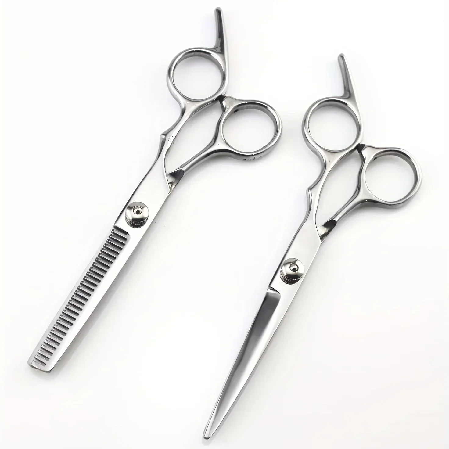 Professional Hair Cutting Scissors, Stainless Steel with Safety Suppressor, Adjustable Screw & Ergonomic Handle, Sharp & Durable
Professional Hair Cutting Scissors, Stainless Steel with Safety Suppressor, Adjustable Screw & Ergonomic Handle, Sharp & Durable
