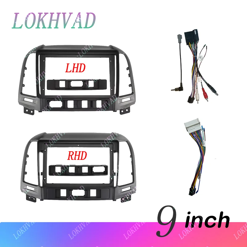 9 Inch FOR HYUNDAI santafe 2006-2012 Car Radio Fascia Android Player Frame 2 Din Stereo Dash Cover Trim
9 Inch FOR HYUNDAI santafe 2006-2012 Car Radio Fascia Android Player Frame 2 Din Stereo Dash Cover Trim
