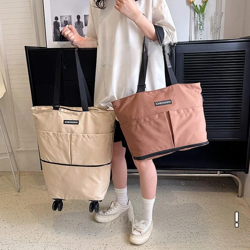 Portable Large Shopping Bag with Wheels Convenient Handheld Vegetable Buying Bag Small Pulling Cart for Elderly Online Exclusive
Portable Large Shopping Bag with Wheels Convenient Handheld Vegetable Buying Bag Small Pulling Cart for Elderly Online Exclusive
