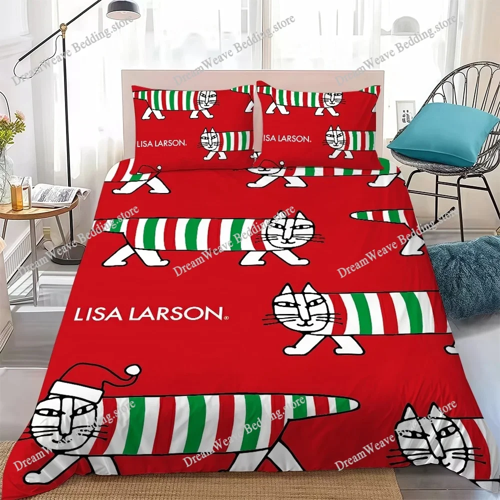 cute art Lisa Larson Duvet Cover Set Home Style Bedding Soft Laundry Cotton Bed Student Dormitory Gift
cute art Lisa Larson Duvet Cover Set Home Style Bedding Soft Laundry Cotton Bed Student Dormitory Gift