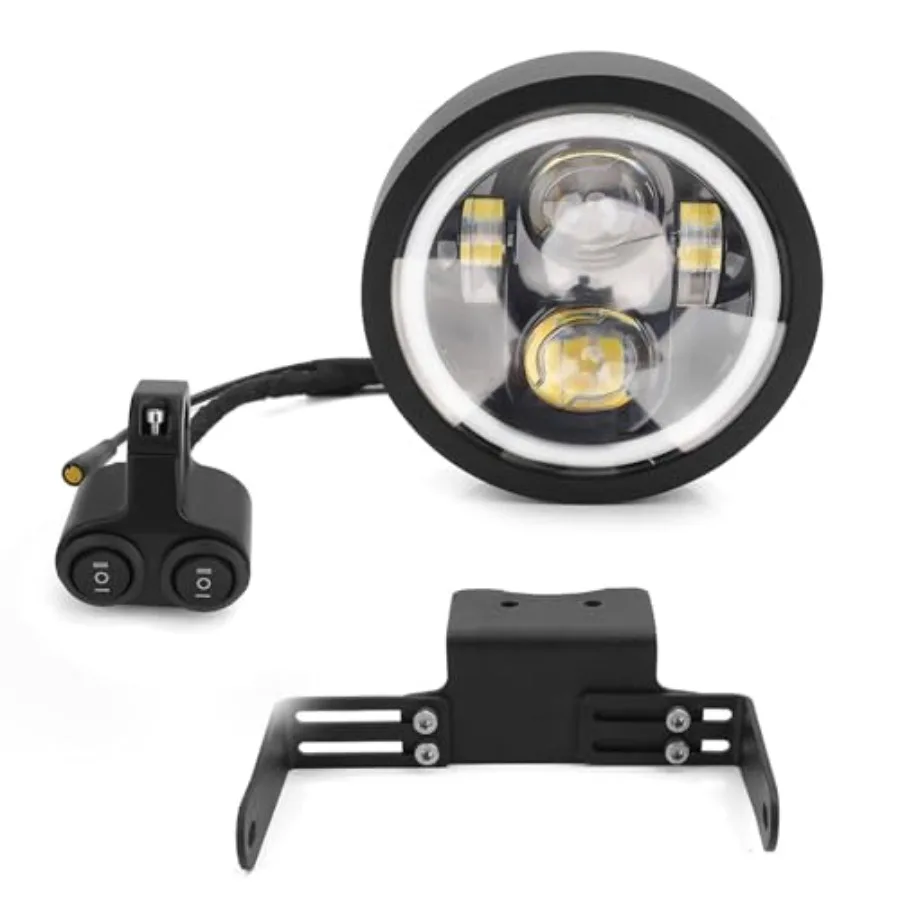 Headlight Kit for Super 73 S2 60W/8000LM LED Lights Head Light Waterproof Bright Clear Headlamp With Headlights Rack Accessorie
Headlight Kit for Super 73 S2 60W/8000LM LED Lights Head Light Waterproof Bright Clear Headlamp With Headlights Rack Accessorie
