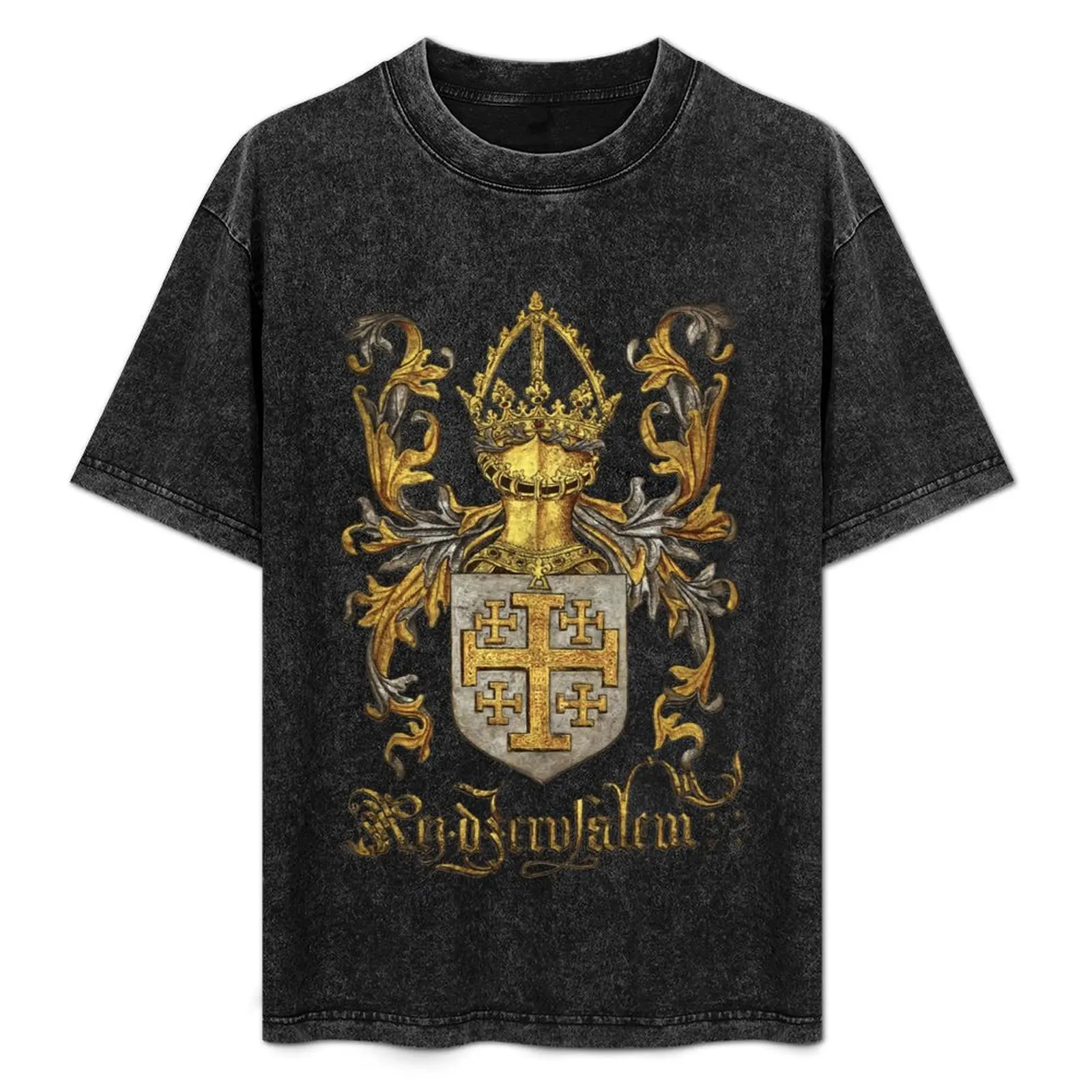 Kingdom of Jerusalem Coat of Arms - Livro do Armeiro-Mor T-Shirt Quick Dry Training Short Sleeve Tee
Kingdom of Jerusalem Coat of Arms - Livro do Armeiro-Mor T-Shirt Quick Dry Training Short Sleeve Tee