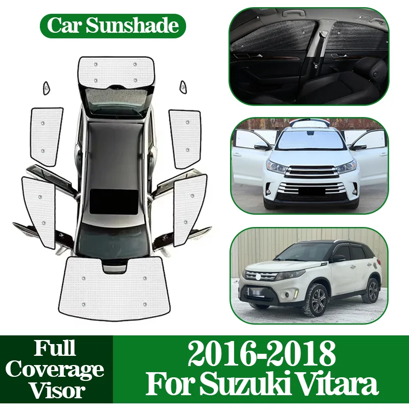Автомобильный солнцезащитный козырек для Suzuki Vitara 2016 2017 2018, анти-УФ-защитный отражатель, полное покрытие, лобовое стекло, солнцезащитный козырек от солнца
Автомобильный солнцезащитный козырек для Suzuki Vitara 2016 2017 2018, анти-УФ-защитный отражатель, полное покрытие, лобовое стекло, солнцезащитный козырек от солнца