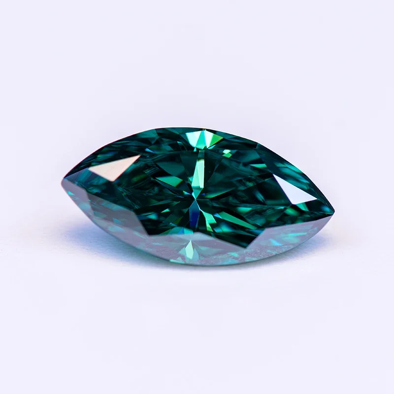 Moissanite Stone Primary Color Emerald Green Marquise Cut Lab Grown Gemstone for Diyfor Jewel Making with GRA Certificate
Moissanite Stone Primary Color Emerald Green Marquise Cut Lab Grown Gemstone for Diyfor Jewel Making with GRA Certificate