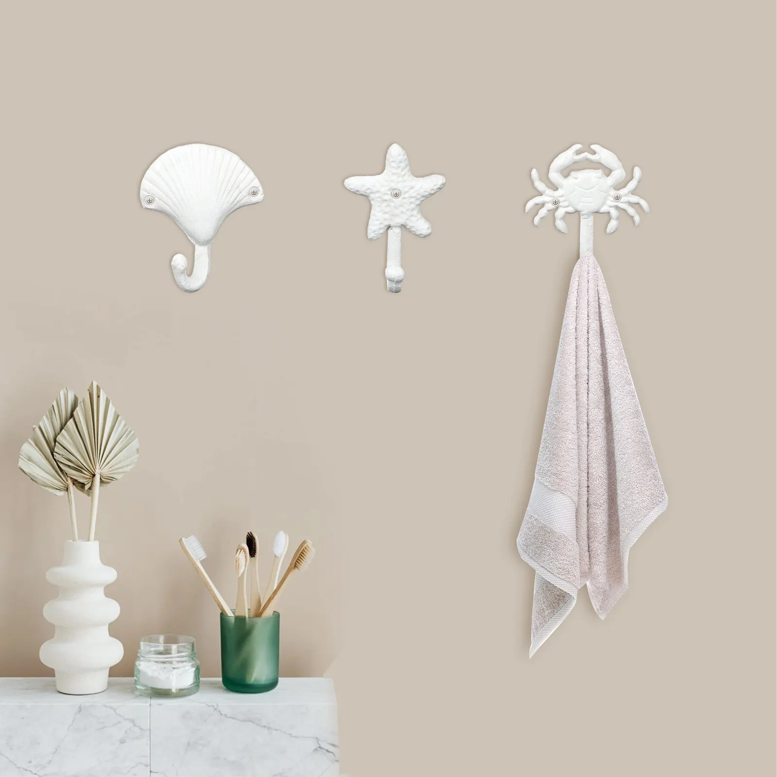 3Pcs Wrought Iron Decorative Wall Hooks Single Vintage Style Coat Hat Holders for Kitchen Bathroom Entryway Rustic Creative
3Pcs Wrought Iron Decorative Wall Hooks Single Vintage Style Coat Hat Holders for Kitchen Bathroom Entryway Rustic Creative