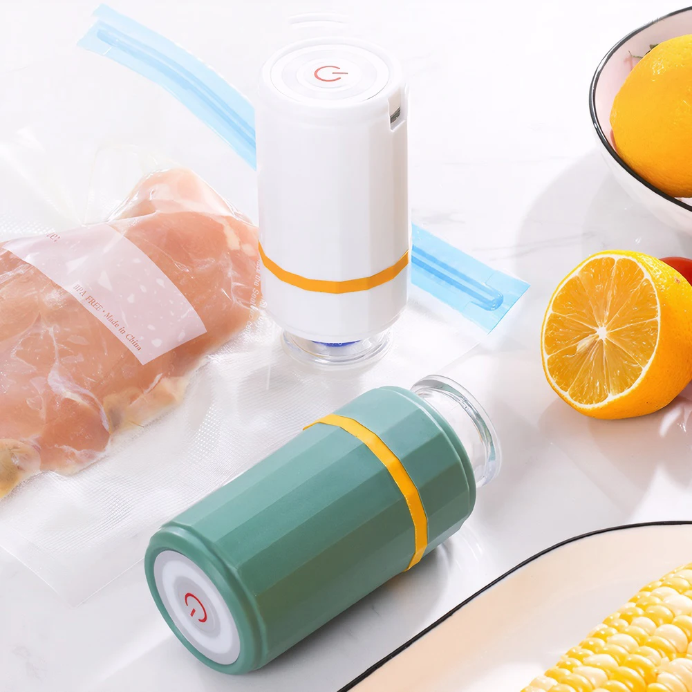 USB Rechargeable Mini Vacuum Machine Handheld Vacuum Pump Portable Food Sealer for Sous Vide & Food Storage Tools Accessories
USB Rechargeable Mini Vacuum Machine Handheld Vacuum Pump Portable Food Sealer for Sous Vide & Food Storage Tools Accessories