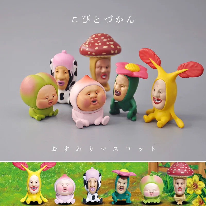 Japanese Gashapon Capsule Toys QUALIA Kobito Farm Elf Doll Action Figure Model Toys Collect Ornaments Kids Gifts 
Japanese Gashapon Capsule Toys QUALIA Kobito Farm Elf Doll Action Figure Model Toys Collect Ornaments Kids Gifts