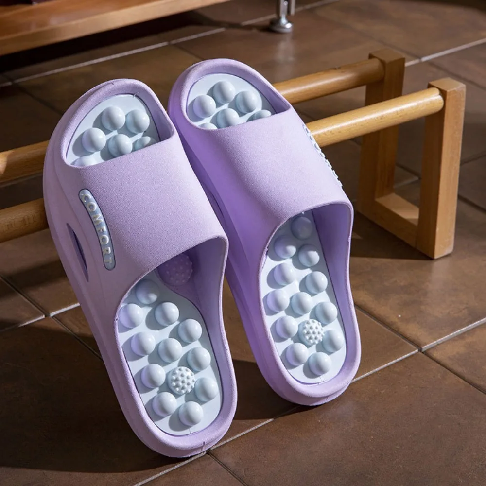 Non-slip EVA Thick Sole Slippers Summer Style Comfort Massage Slippers Foot Acupressure Platform Sole Slippers Summer Outdoor
Non-slip EVA Thick Sole Slippers Summer Style Comfort Massage Slippers Foot Acupressure Platform Sole Slippers Summer Outdoor