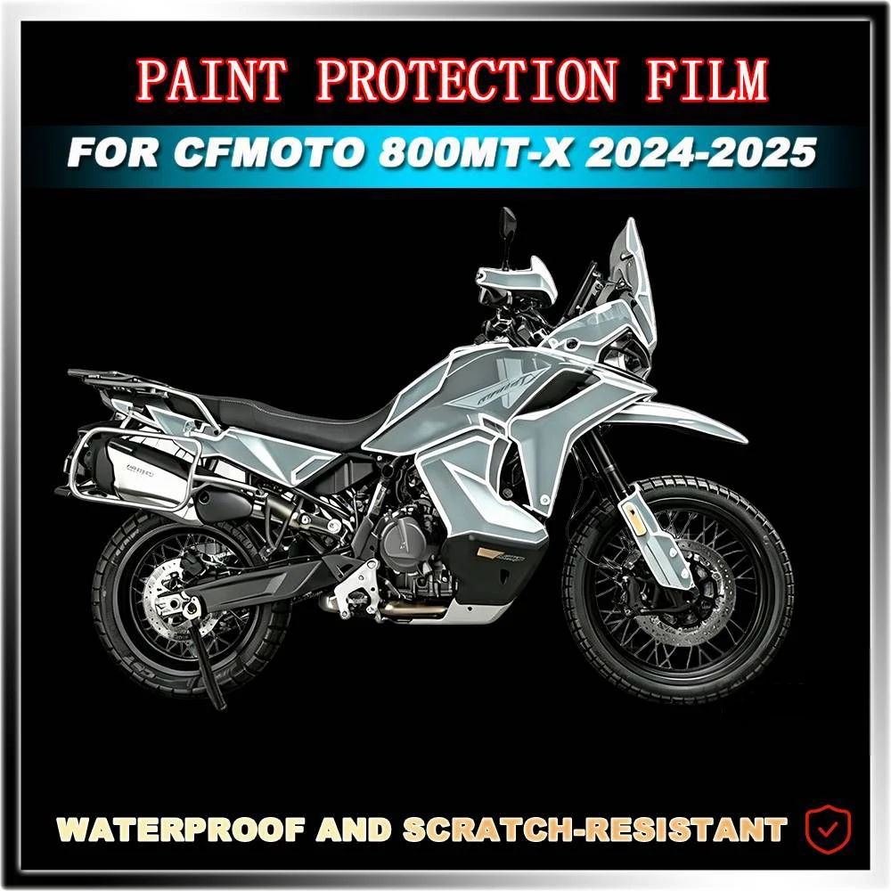 For CFMOTO 800MT-X 2024-2025 PPF Motorcycle Transparent Anti-skid Self-repairing Protective Film Anti-UV Paint Protection Film
For CFMOTO 800MT-X 2024-2025 PPF Motorcycle Transparent Anti-skid Self-repairing Protective Film Anti-UV Paint Protection Film