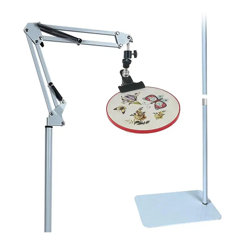 AA76-Embroidery Hoop Holder Lap Stand- Cross Stitch Holder Stand Metal Embroidery Holder Stand Adjust For Embroidery Hoops Durab
AA76-Embroidery Hoop Holder Lap Stand- Cross Stitch Holder Stand Metal Embroidery Holder Stand Adjust For Embroidery Hoops Durab