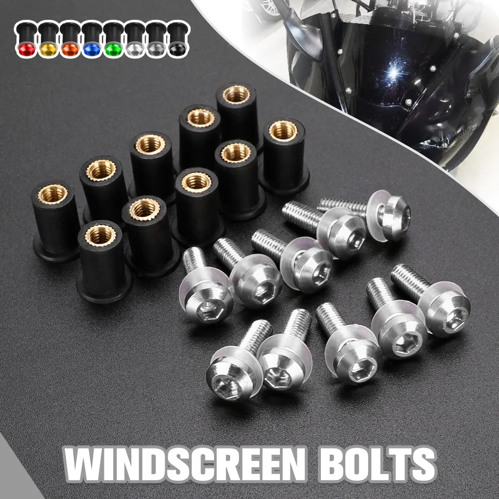 10 PCS M5 Windscreen Windshield Wind Deflectors Bolts Kits For KYMCO AK550 AK 550 2017 2018 2019 2020 2021 2022 2023
10 PCS M5 Windscreen Windshield Wind Deflectors Bolts Kits For KYMCO AK550 AK 550 2017 2018 2019 2020 2021 2022 2023