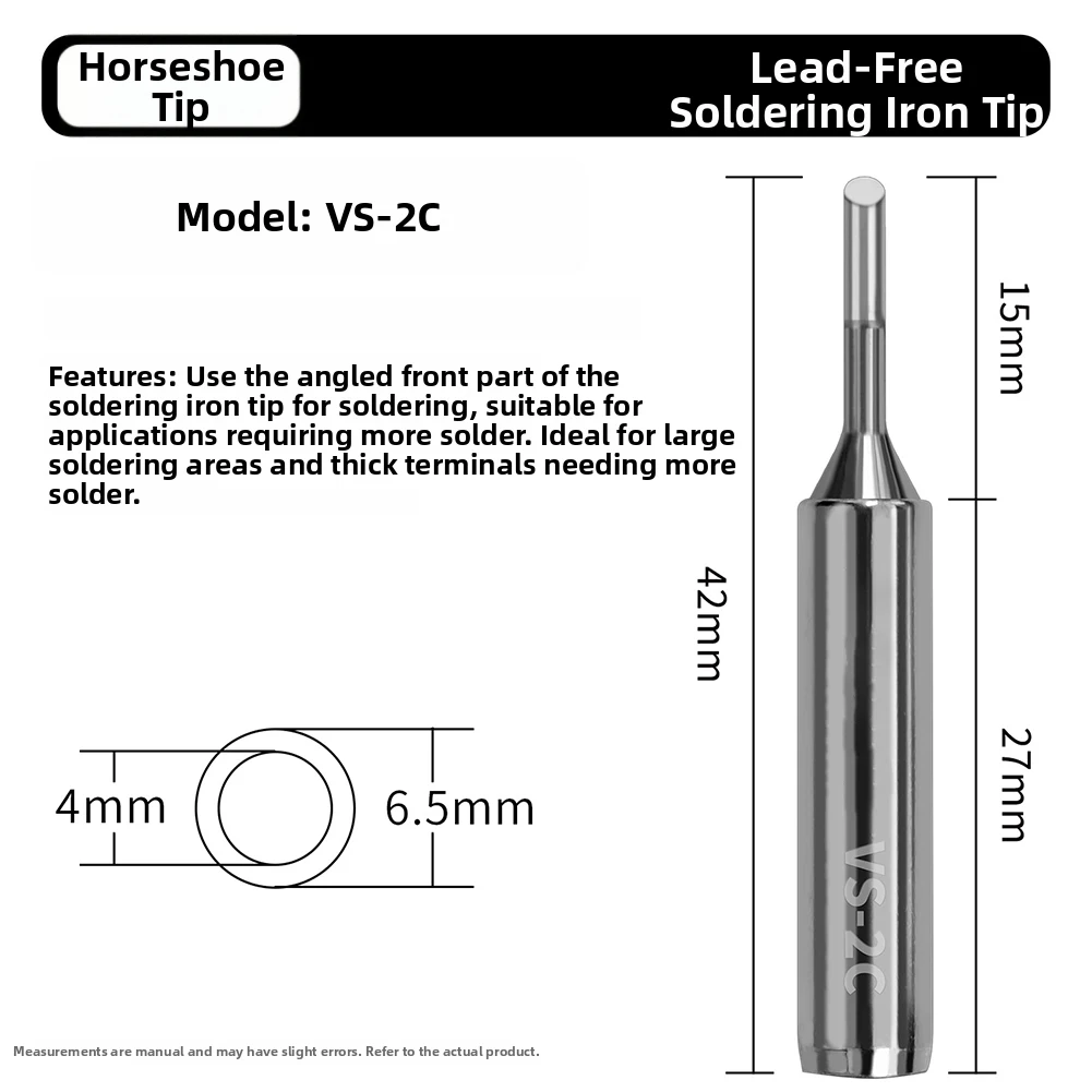 1PCS Lead-Free Soldering Iron Tips Soldering Iron Tips Replacement Electric Soldering Iron Head Sets Easy To Tin 2C/3C/4C
1PCS Lead-Free Soldering Iron Tips Soldering Iron Tips Replacement Electric Soldering Iron Head Sets Easy To Tin 2C/3C/4C