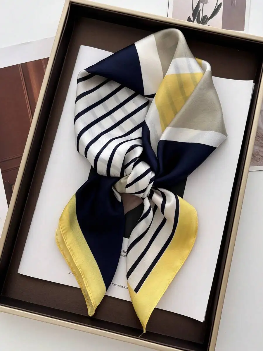 1pc Square Scarf, Women/Girls Headband Accessory, Handkerchief, Neckerchief, Headband, Fashionable Printed Scarf, Suitable For D
1pc Square Scarf, Women/Girls Headband Accessory, Handkerchief, Neckerchief, Headband, Fashionable Printed Scarf, Suitable For D