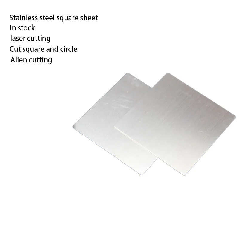 304 Stainless Steel Square Sheet Plate Flat Metal Gasket Board
304 Stainless Steel Square Sheet Plate Flat Metal Gasket Board