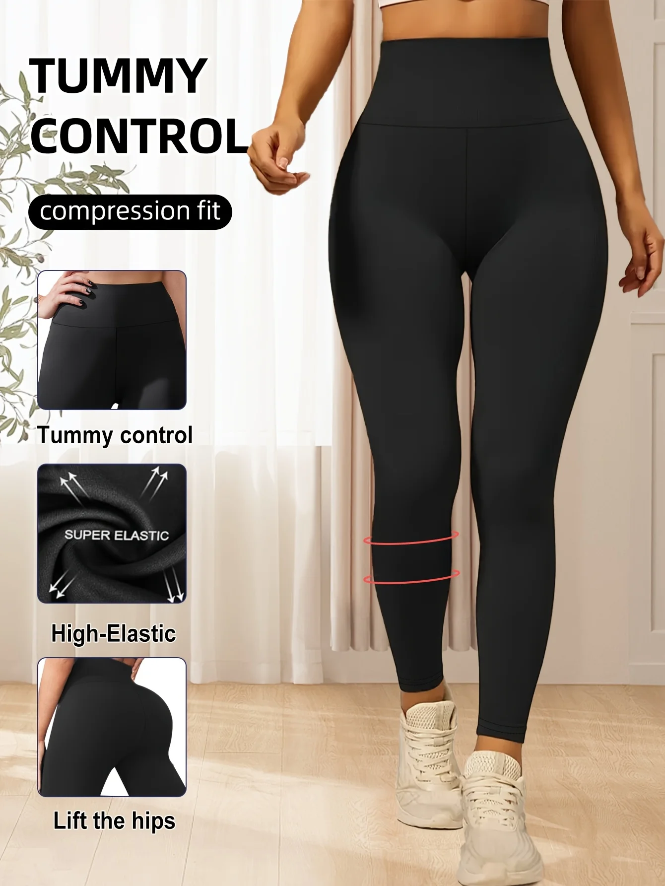 Женские леггинсы с высокой талией, подтягивающие ягодицы, создайте очаровательный контур бедер, однотонные эластичные узкие брюки, джинсы (новые)
Женские леггинсы с высокой талией, подтягивающие ягодицы, создайте очаровательный контур бедер, однотонные эластичные узкие брюки, джинсы (новые)