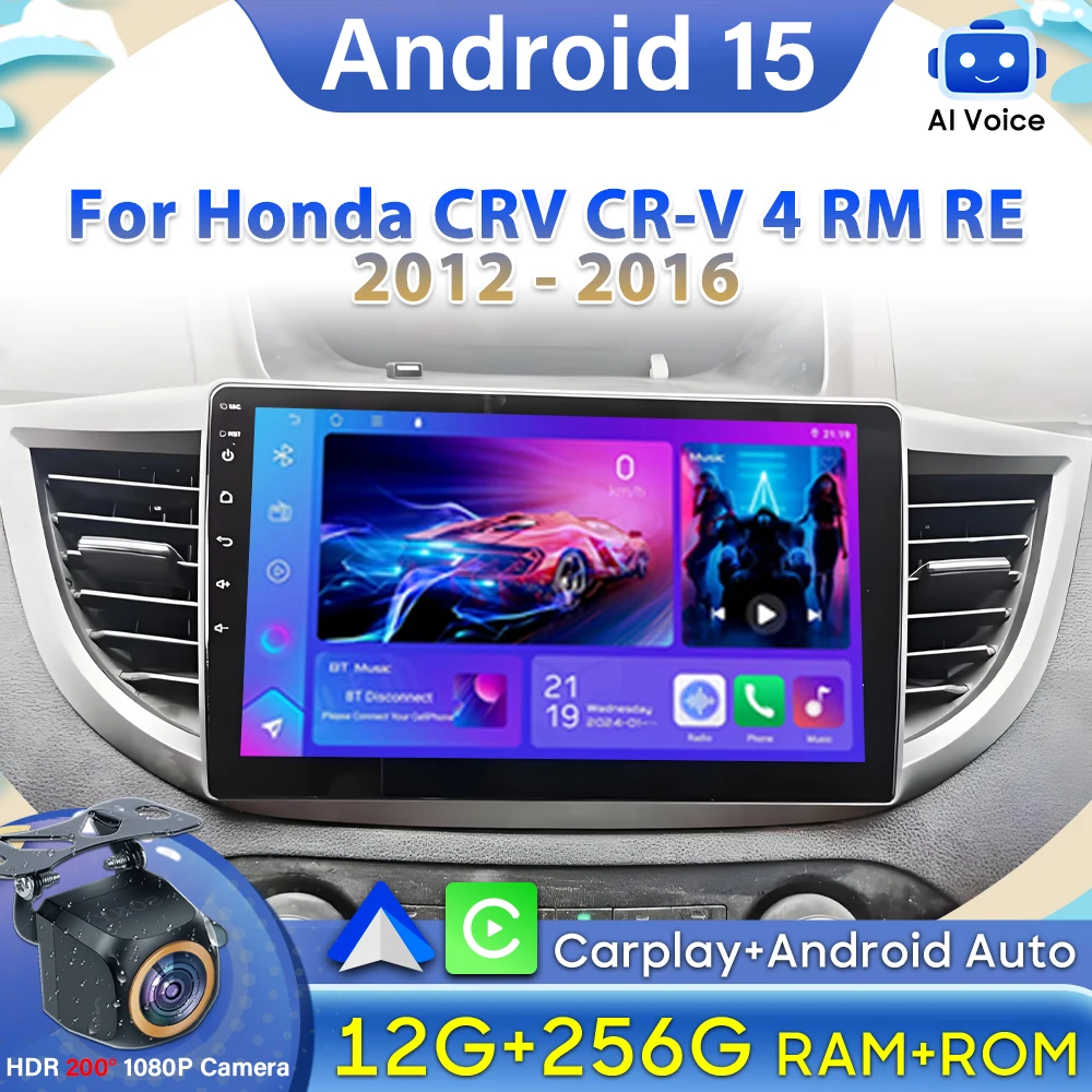Carplay Video For Honda CRV CR-V 4 RM RE 2012 2013 2014 2015 2016 Android Auto GPS Navigation Car Radio Carplay DSP Stereo DVD
Carplay Video For Honda CRV CR-V 4 RM RE 2012 2013 2014 2015 2016 Android Auto GPS Navigation Car Radio Carplay DSP Stereo DVD