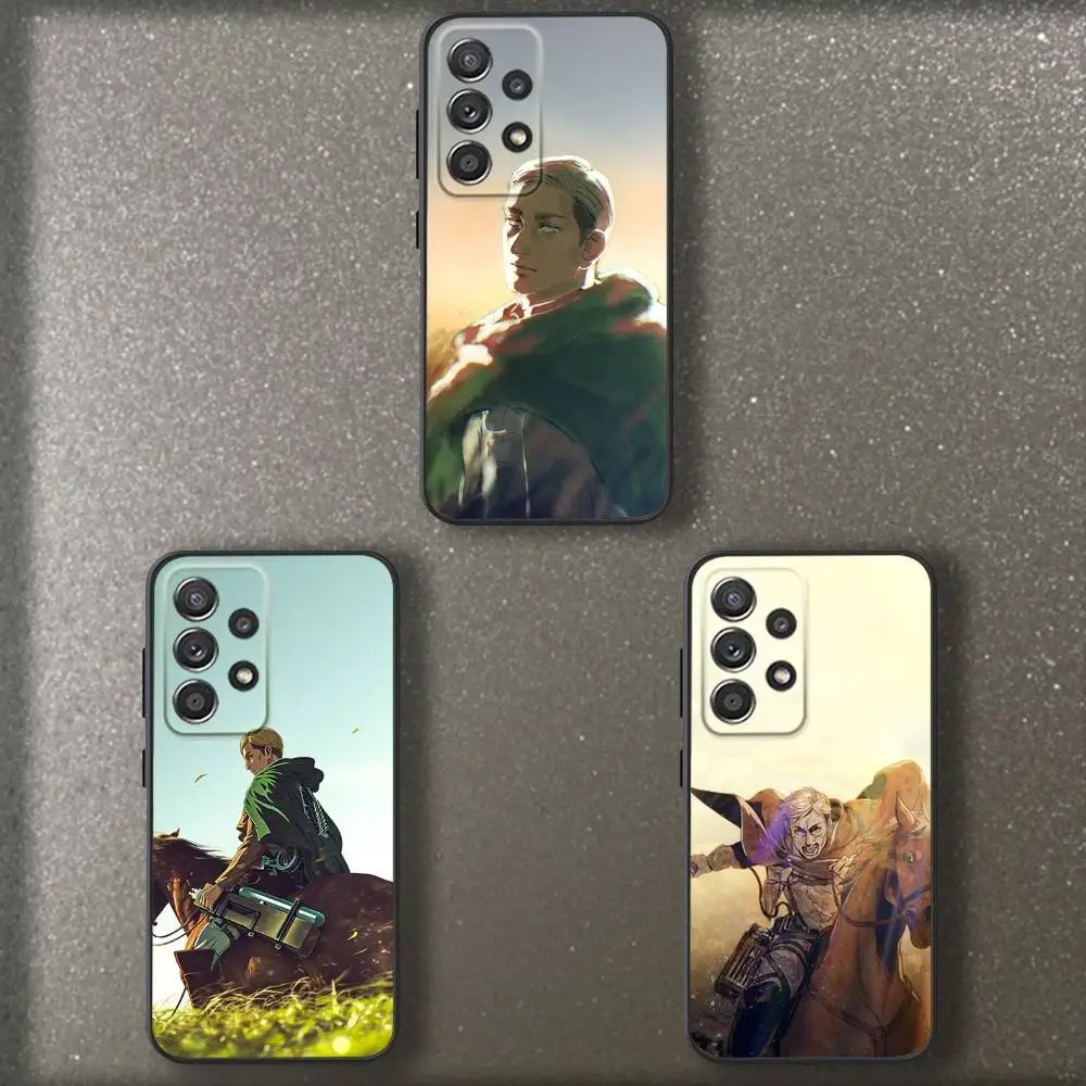 Anime E-Erwin S-Smiths Phone Case For Samsung S 25,24,23,22,30,21,10,9,Ultra,Plus,Lite,FE,4,5 G Soft Black Case
Anime E-Erwin S-Smiths Phone Case For Samsung S 25,24,23,22,30,21,10,9,Ultra,Plus,Lite,FE,4,5 G Soft Black Case