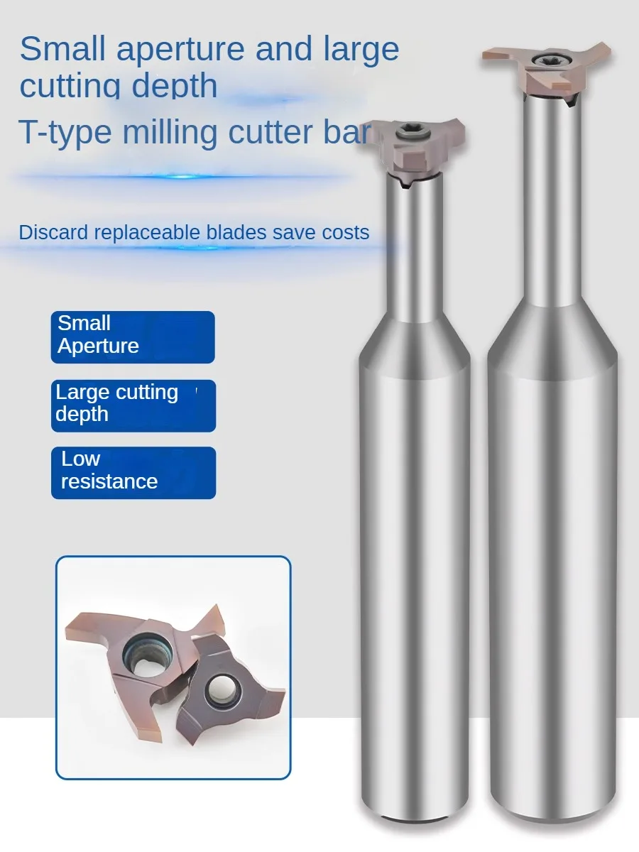Small aperture T-shaped milling cutter rod,inner hole groove milling cutter,large cutting depth groove milling cutter 05GR 07GR
Small aperture T-shaped milling cutter rod,inner hole groove milling cutter,large cutting depth groove milling cutter 05GR 07GR