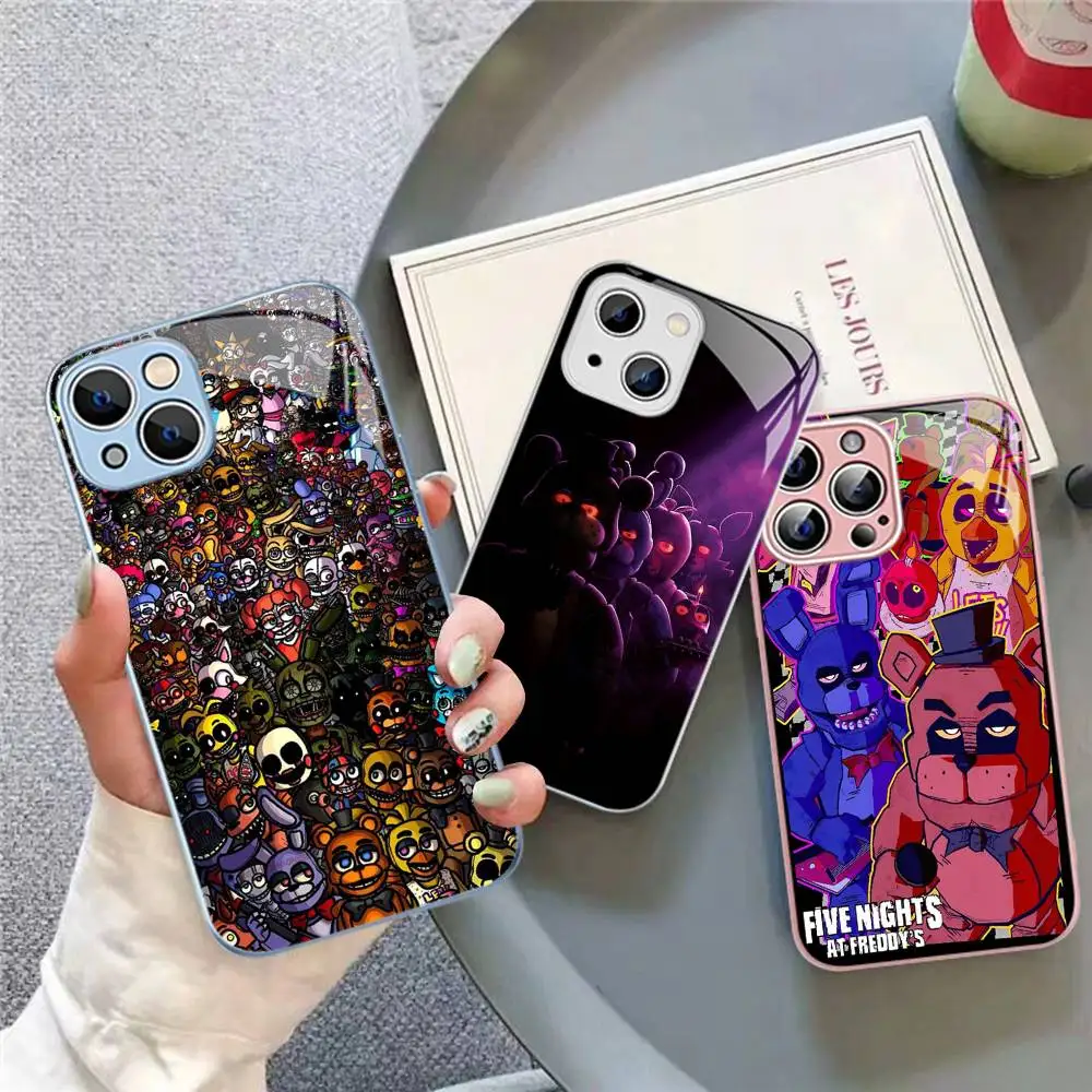 Game Five Nights At Freddys Tempered Glass For Iphone 14 13 12 11 Pro Mini XS MAX 14Plus X XS XR Cover
Game Five Nights At Freddys Tempered Glass For Iphone 14 13 12 11 Pro Mini XS MAX 14Plus X XS XR Cover