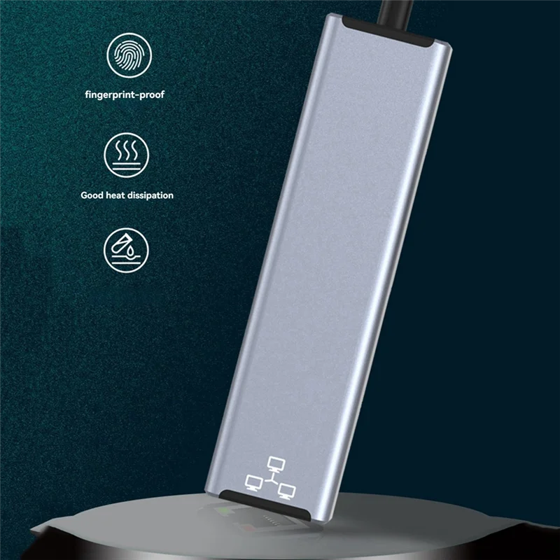 Адаптер USB C/USB A к Ethernet, 1000 Мбит/с, сетевая карта RJ45 Plug-And-Play для телефона/ноутбука
Адаптер USB C/USB A к Ethernet, 1000 Мбит/с, сетевая карта RJ45 Plug-And-Play для телефона/ноутбука