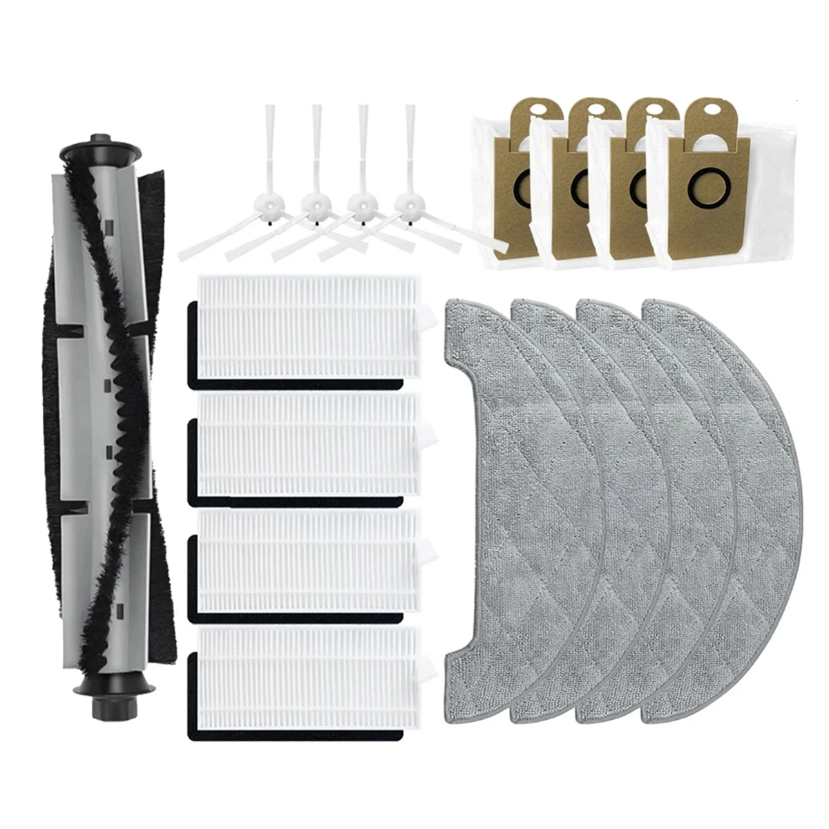 For TAMA H14 / Innos R7 / LIHHAS LH90 Replacement Main Side Brush HEPA Filter Mop Pad Dust Bag Spare Part Accessories
For TAMA H14 / Innos R7 / LIHHAS LH90 Replacement Main Side Brush HEPA Filter Mop Pad Dust Bag Spare Part Accessories