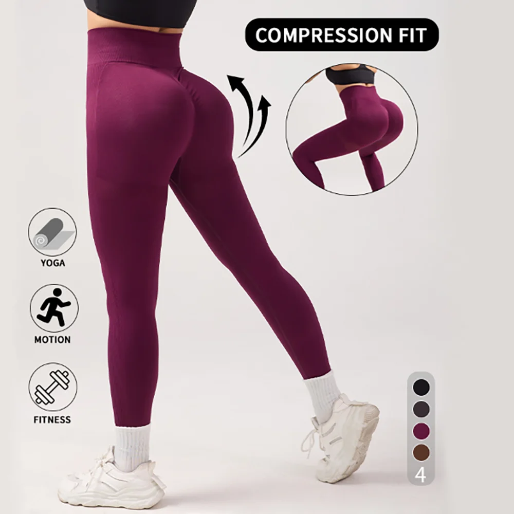 Women's Sports Leggings Yoga Pants Gym Leggings - Comfortable Fitness Trousers for Active Women Seamless yoga pants high waisted
Women's Sports Leggings Yoga Pants Gym Leggings - Comfortable Fitness Trousers for Active Women Seamless yoga pants high waisted