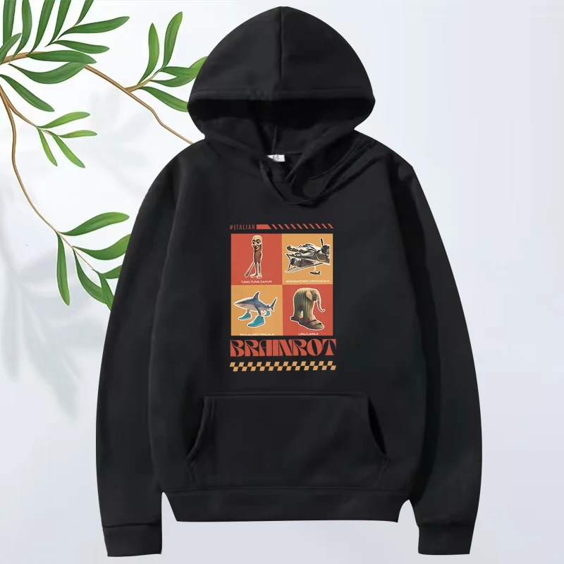Italian Brainrot Funny Meme hoodie men women fashion vintage Long sleeve Sweatshirt with print Graphics oversized hoodie unisex
Italian Brainrot Funny Meme hoodie men women fashion vintage Long sleeve Sweatshirt with print Graphics oversized hoodie unisex