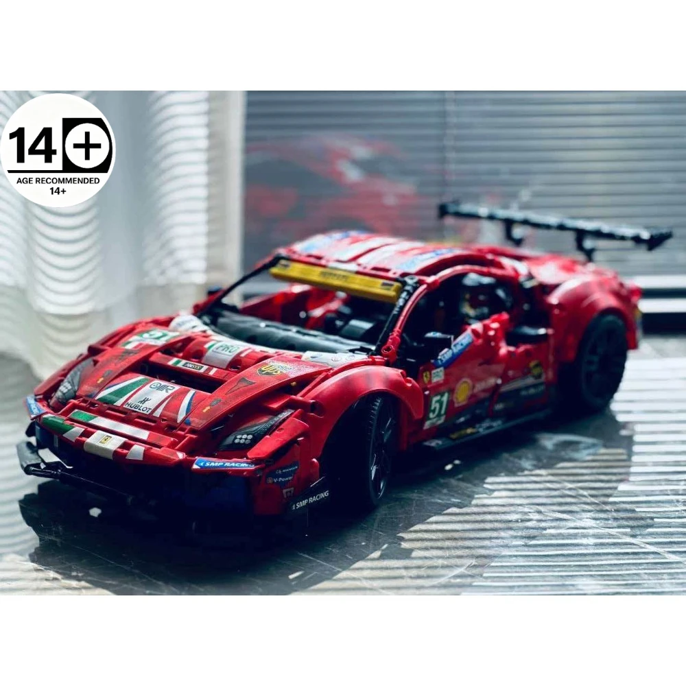2026 New 1675PCS+ GTE Super Racing Car Building Blocks Creative Assemble Bricks Educational Toy Hanging Ornament Party Gift
2026 New 1675PCS+ GTE Super Racing Car Building Blocks Creative Assemble Bricks Educational Toy Hanging Ornament Party Gift