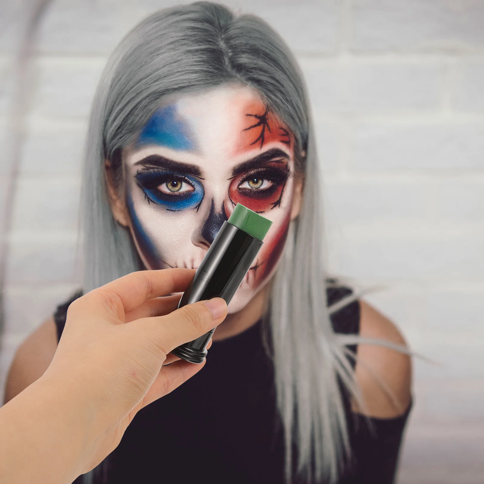 3Pcs Face Paint Sticks Portable Lightweight Face Painting Tools for Halloween Cosplay Sports Events Body Paint for Adults
3Pcs Face Paint Sticks Portable Lightweight Face Painting Tools for Halloween Cosplay Sports Events Body Paint for Adults