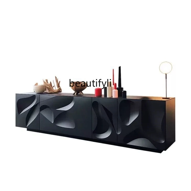 American light luxury TV cabinet design TV cabinet Italian high-end living room floor cabinet
American light luxury TV cabinet design TV cabinet Italian high-end living room floor cabinet