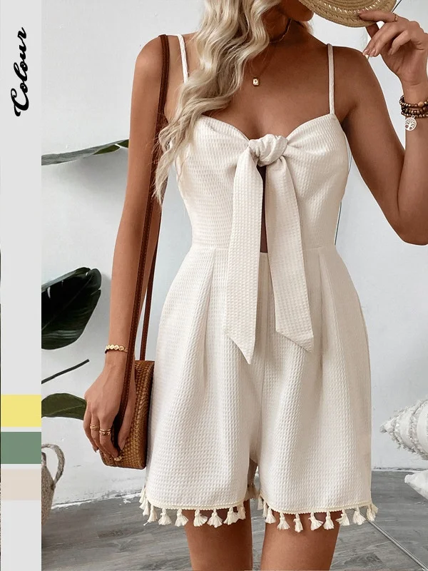 Женский комбинезон Sweet Bow Tie Bal с завышенной талией, из тонкого материала, производство Китай
Женский комбинезон Sweet Bow Tie Bal с завышенной талией, из тонкого материала, производство Китай