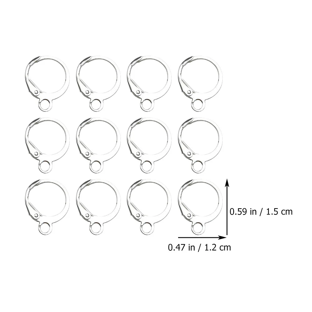 100Pcs Round Copper Earring Hooks Diy Jewelry Making Supplies For Handmade Accessories
100Pcs Round Copper Earring Hooks Diy Jewelry Making Supplies For Handmade Accessories