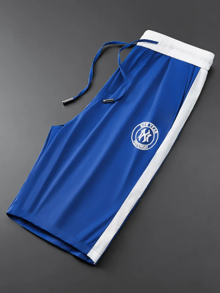 Summer Ice Silk Qui Dry Loose Men's Running orts Five-Quarter Casual Pants Youth Active Sle Thin Fabric Daily Wear
Summer Ice Silk Qui Dry Loose Men's Running orts Five-Quarter Casual Pants Youth Active Sle Thin Fabric Daily Wear