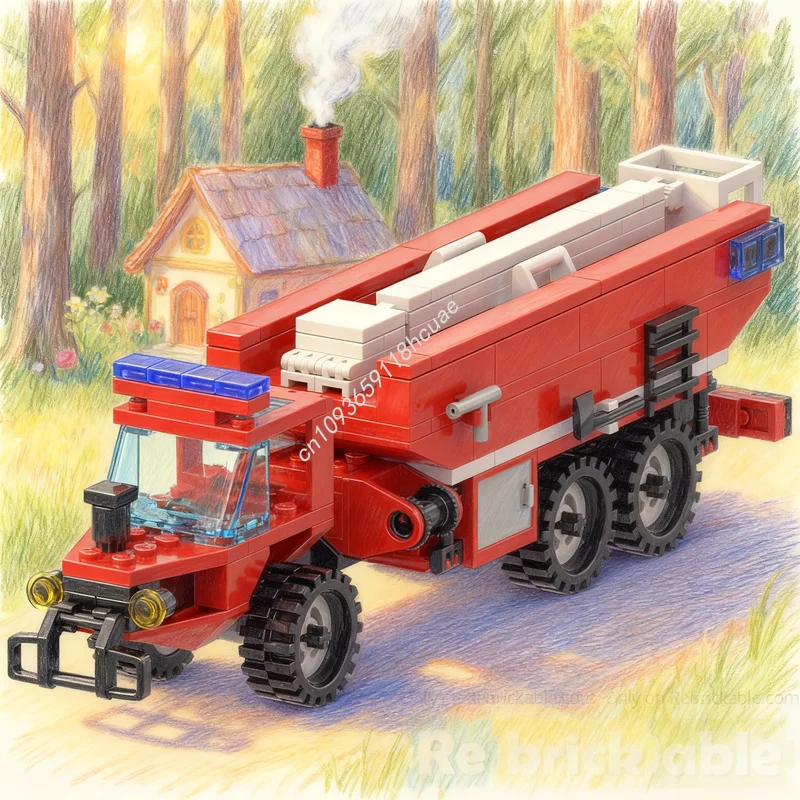 215 шт. MOC CAT пожарная машина город классическая модель строительные блоки архитектура рождественские подарки идея игрушки образование кирпич день рождения
215 шт. MOC CAT пожарная машина город классическая модель строительные блоки архитектура рождественские подарки идея игрушки образование кирпич день рождения