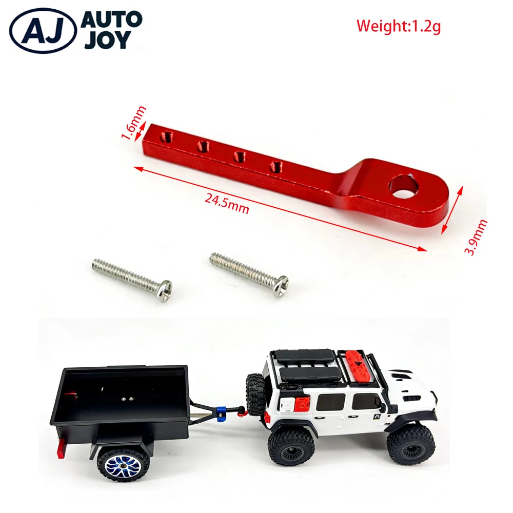 Алюминиевый буксировочный крюк AUTO JOY RC SCX30, высокопрочные металлические запчасти для модернизации буксировочного крюка для радиоуправляемых краулеров SCX30
Алюминиевый буксировочный крюк AUTO JOY RC SCX30, высокопрочные металлические запчасти для модернизации буксировочного крюка для радиоуправляемых краулеров SCX30