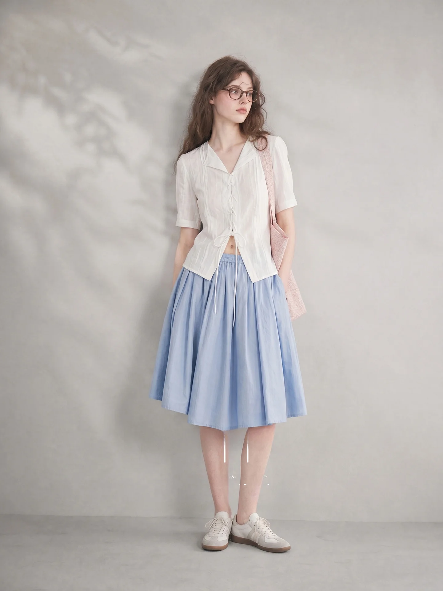 HUAAPPUW Knot Belted Short Sleeve Shirt 2026 Summer New White Slim Fit Office Wear Cotton Breathable Women's Shirt
HUAAPPUW Knot Belted Short Sleeve Shirt 2026 Summer New White Slim Fit Office Wear Cotton Breathable Women's Shirt