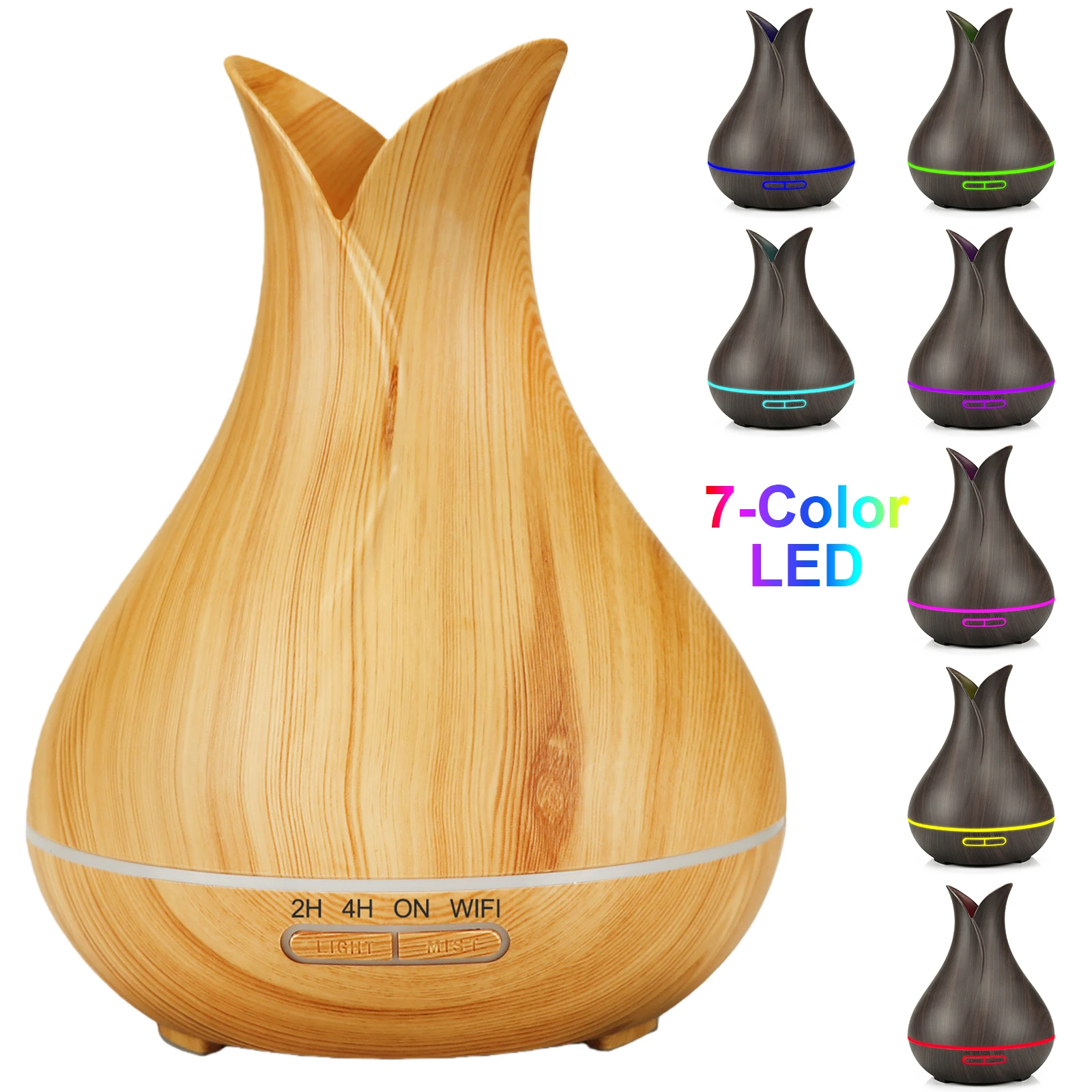 Увлажнитель воздуха с древесным зерном, 400 мл, прохладный туман, ароматерапия, эфирное масло, аромадиффузор с 7-цветными светодиодными лампами, управление через приложение для дома
Увлажнитель воздуха с древесным зерном, 400 мл, прохладный туман, ароматерапия, эфирное масло, аромадиффузор с 7-цветными светодиодными лампами, управление через приложение для дома