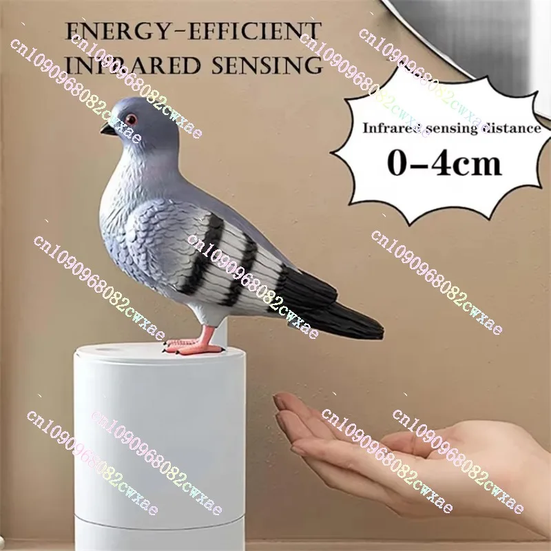 Modern 300ml ABS Foam Pigeon Soap Dispenser Infrared Sense Automatic Bird Poop Soap Dispenser for Hotel Use
Modern 300ml ABS Foam Pigeon Soap Dispenser Infrared Sense Automatic Bird Poop Soap Dispenser for Hotel Use