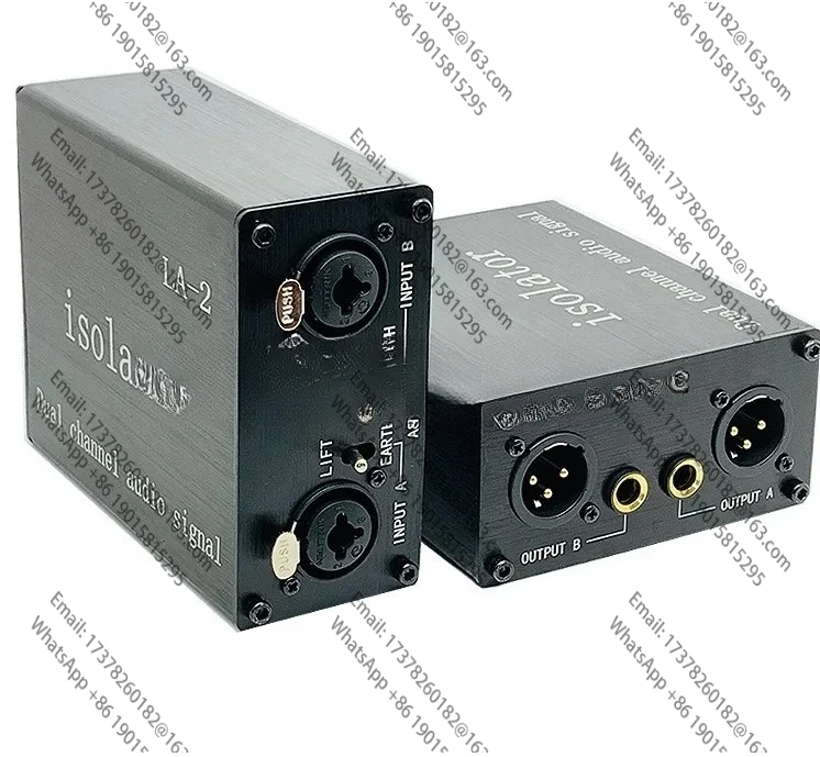 Audio signal isolator 6.35 XLR head mixer audio current acoustic noise filter remover NEW
Audio signal isolator 6.35 XLR head mixer audio current acoustic noise filter remover NEW