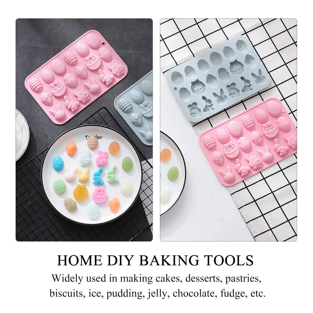 2 Pcs Jelly Mould Molds Cake Mold Silicone Easter Design Cake Molds Chocolate Jelly Tins Non Stick Baking Tools DIY Gifts
2 Pcs Jelly Mould Molds Cake Mold Silicone Easter Design Cake Molds Chocolate Jelly Tins Non Stick Baking Tools DIY Gifts