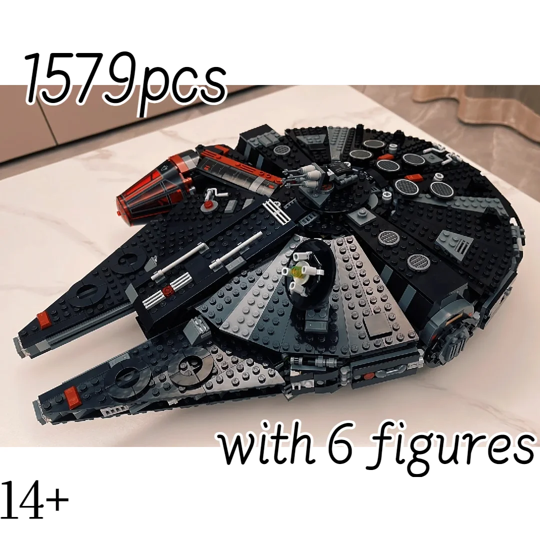 2025 NEW Falcon Compatible 75389 Millennium The Dark Spaceship Bricks Building Block for Boys Gift for Kids Model for Adults 
2025 NEW Falcon Compatible 75389 Millennium The Dark Spaceship Bricks Building Block for Boys Gift for Kids Model for Adults